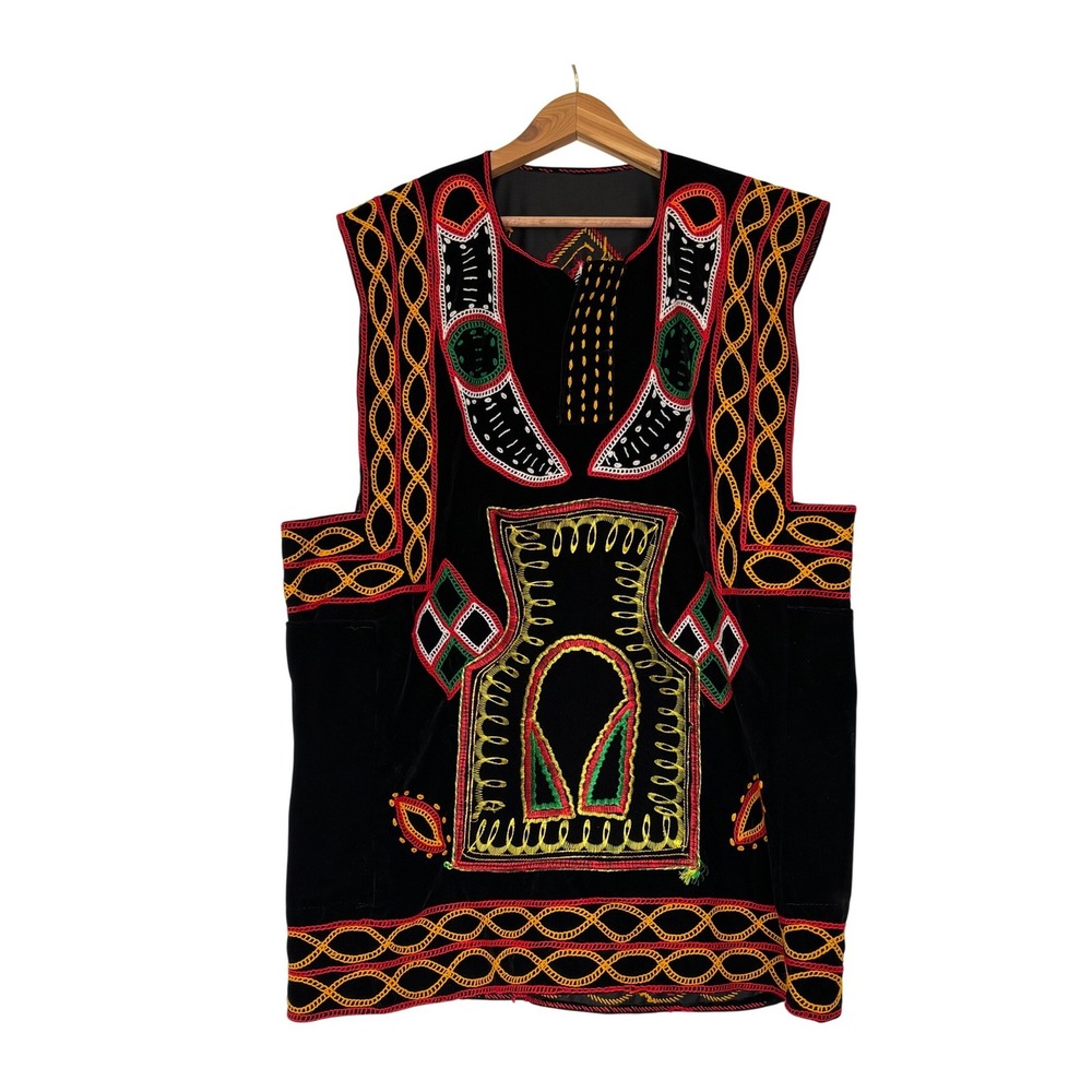 Handmade Toghu Traditional Bamenda Ndop Tunic African Wear Bamenda Festive M/L